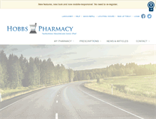 Tablet Screenshot of hobbsrx.com